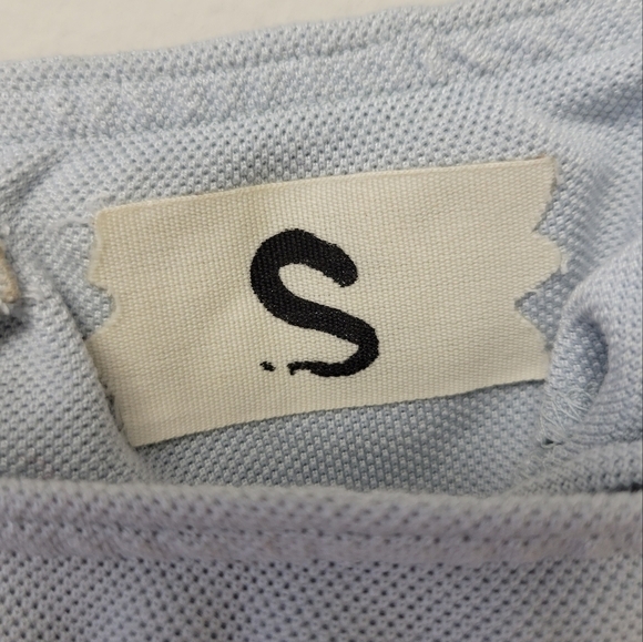 Da-Nang Surplus Vintage ruffled Skirt 100% Silk light blue S - Picture 5 of 8